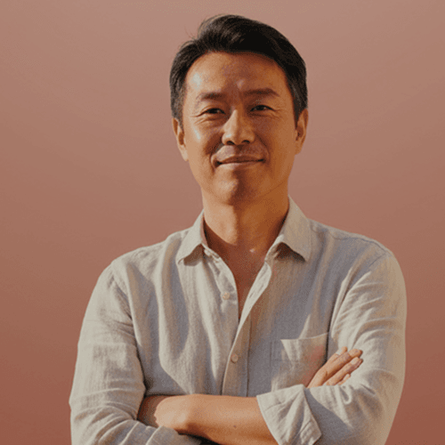 Man standing with arms crossed